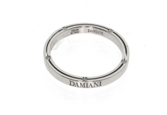 Anello Damiani D.Side in Oro bianco Diamante 0.07 Ct 20053426 - 20053426